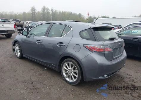 2012 Lexus Ct 200H Premium z USA, uszkodzony, nr VIN JTHKD5BH9C2106967